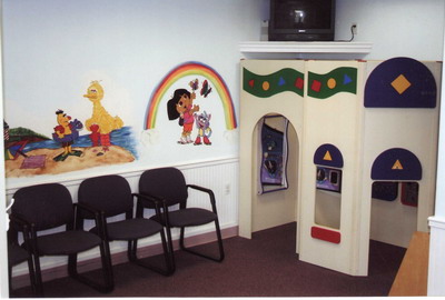 Waiting Room at Pediatric Dentist Office in Clarks Summit