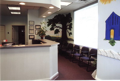 Check-in Desk at Pediatric Dentist Office in Clarks Summit