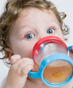Child With Sippy Cup at Pediatric Dentist Office in Clarks Summit