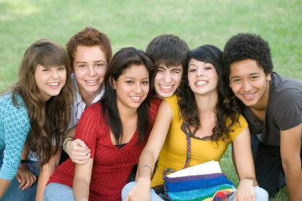 Teenagers Smiling at Pediatric Dentist Office in Clarks Summit